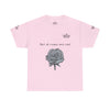 Sketched Rose Unisex Cotton Tee