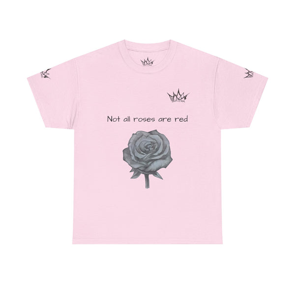 Sketched Rose Unisex Cotton Tee