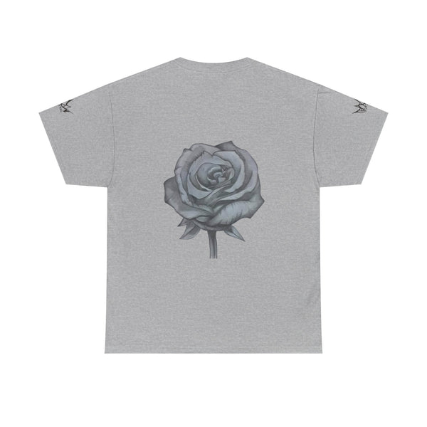 Sketched Rose Unisex Cotton Tee