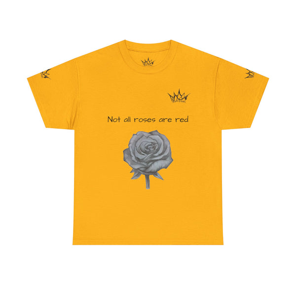Sketched Rose Unisex Cotton Tee