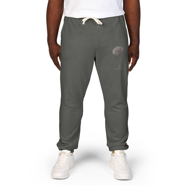 Unisex Garment-Dyed Fleece Sweatpants