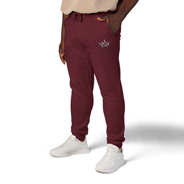 Teacher Crown Unisex Embroidered Fleece Sweatpants