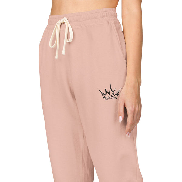 Teacher Crown - Unisex High Waisted Sweatpants