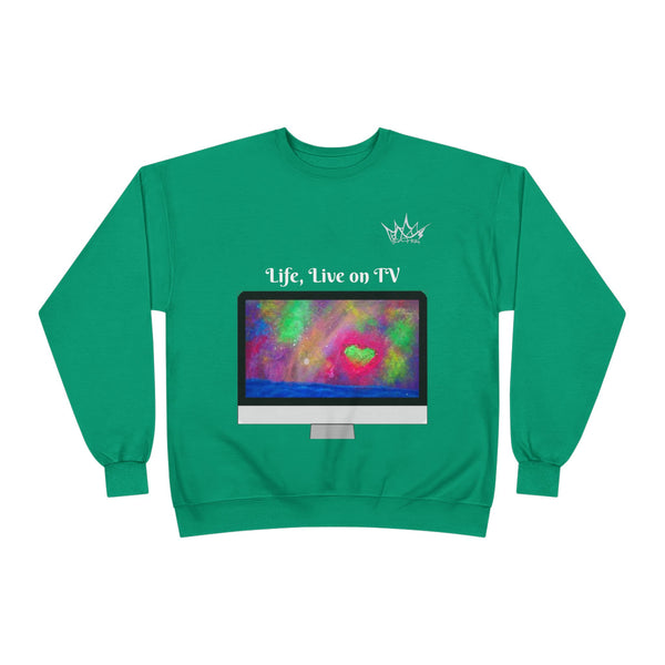 Life, Live on TV - Unisex EcoSmart Sweatshirt