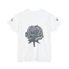 Sketched Rose Unisex Cotton Tee