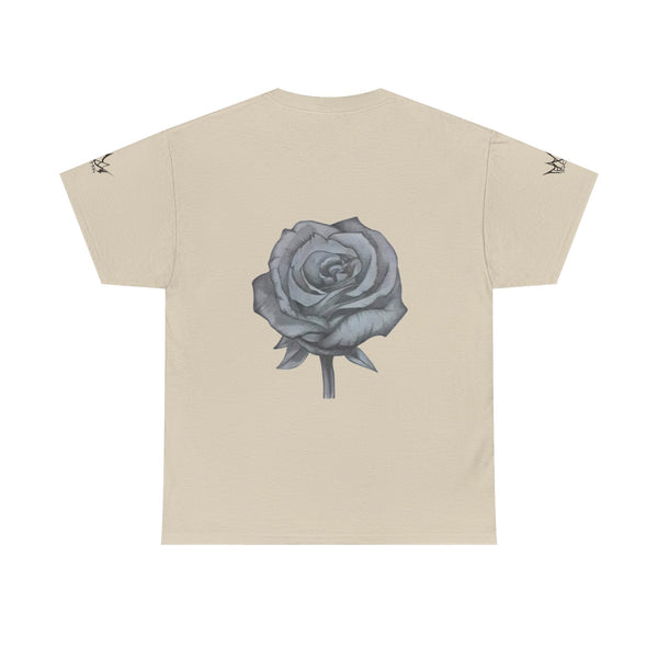 Sketched Rose Unisex Cotton Tee