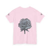 Sketched Rose Unisex Cotton Tee