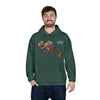 Hand Sketched Bougainvillea - Unisex EcoSmart Hoodie