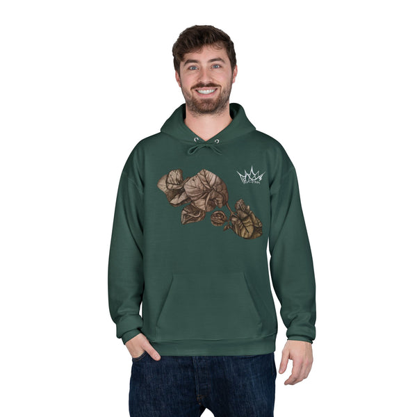 Hand Sketched Bougainvillea - Unisex EcoSmart Hoodie