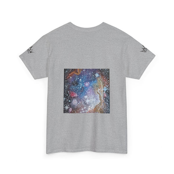 Acrylic on Canvas "Cosmic Soul" Unisex Cotton Tee