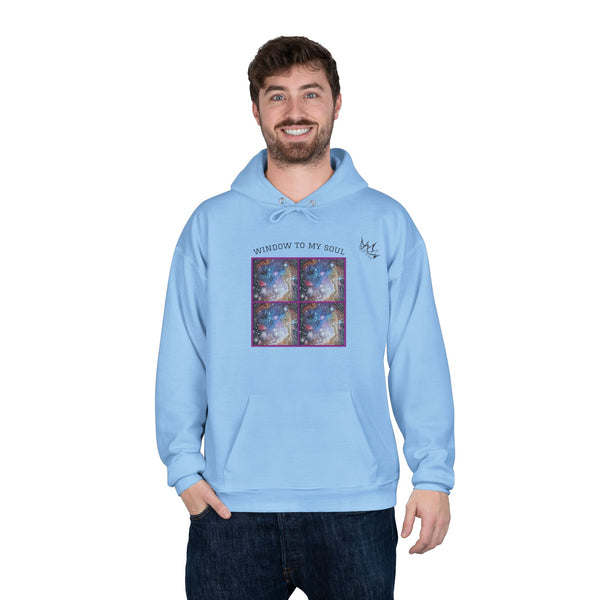 "Window to My Cosmic Soul" - Unisex EcoSmart Hoodie