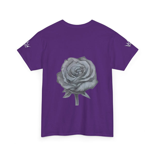 Sketched Rose Unisex Cotton Tee