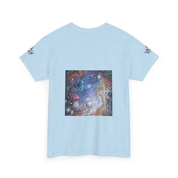 Acrylic on Canvas "Cosmic Soul" Unisex Cotton Tee