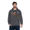 Hand Sketched Bougainvillea - Unisex EcoSmart Hoodie