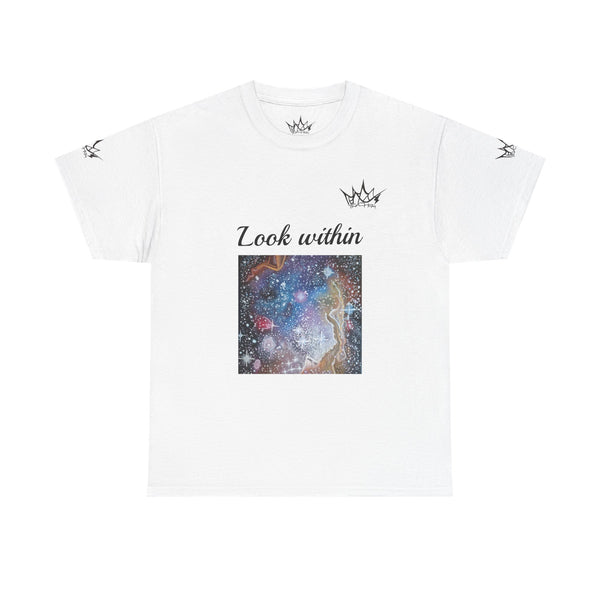 Acrylic on Canvas "Cosmic Soul" Unisex Cotton Tee