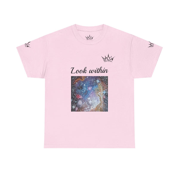 Acrylic on Canvas "Cosmic Soul" Unisex Cotton Tee