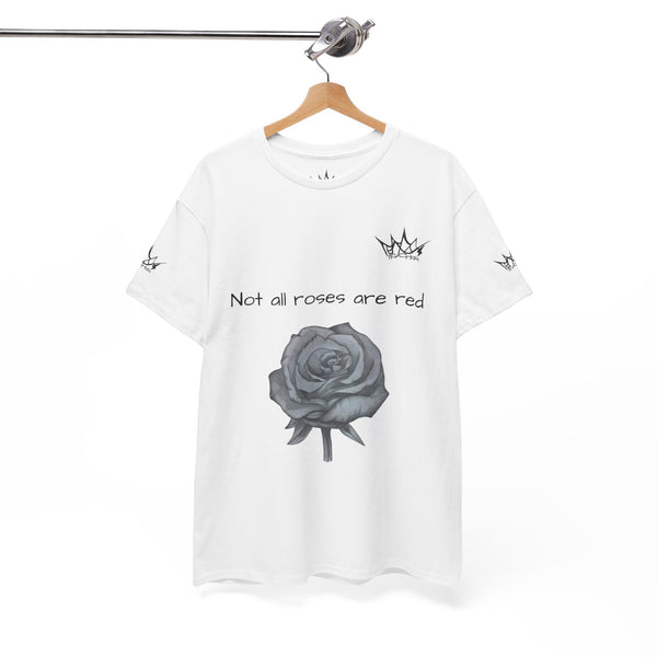 Sketched Rose Unisex Cotton Tee